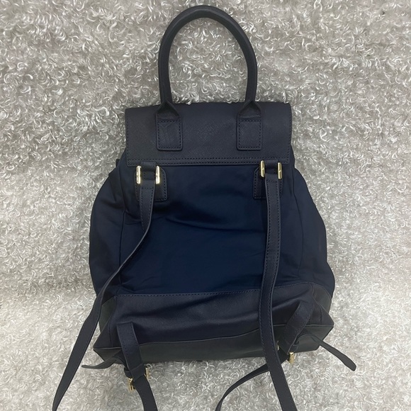 Tory Burch Piper Flap Nylon Backpack - Blue main image 15